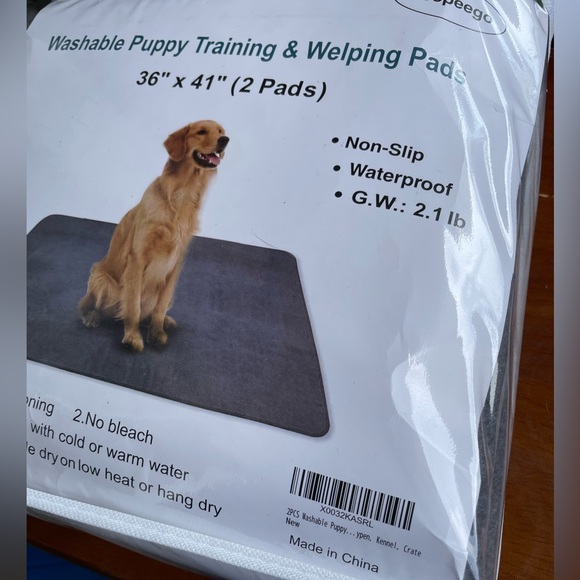 NIB Eco Friendly 2 Reusable Washable Dog Training Peepee Pads Waterp… - Picture 4 of 8